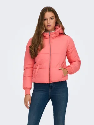 Jacqueline De Yong NEWERICA Hooded Jacket -ROSE