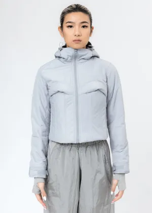 Light Grey Quill Padded Jacket