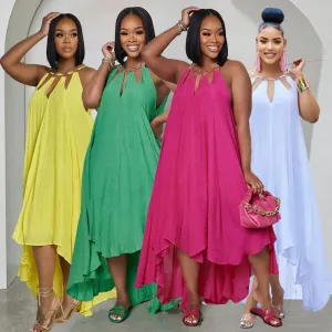 Loose fitting fashionable dresses AY2939