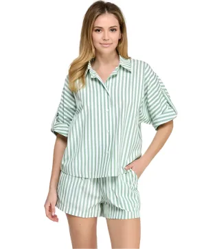 Lou Loose Fit Striped Shirt