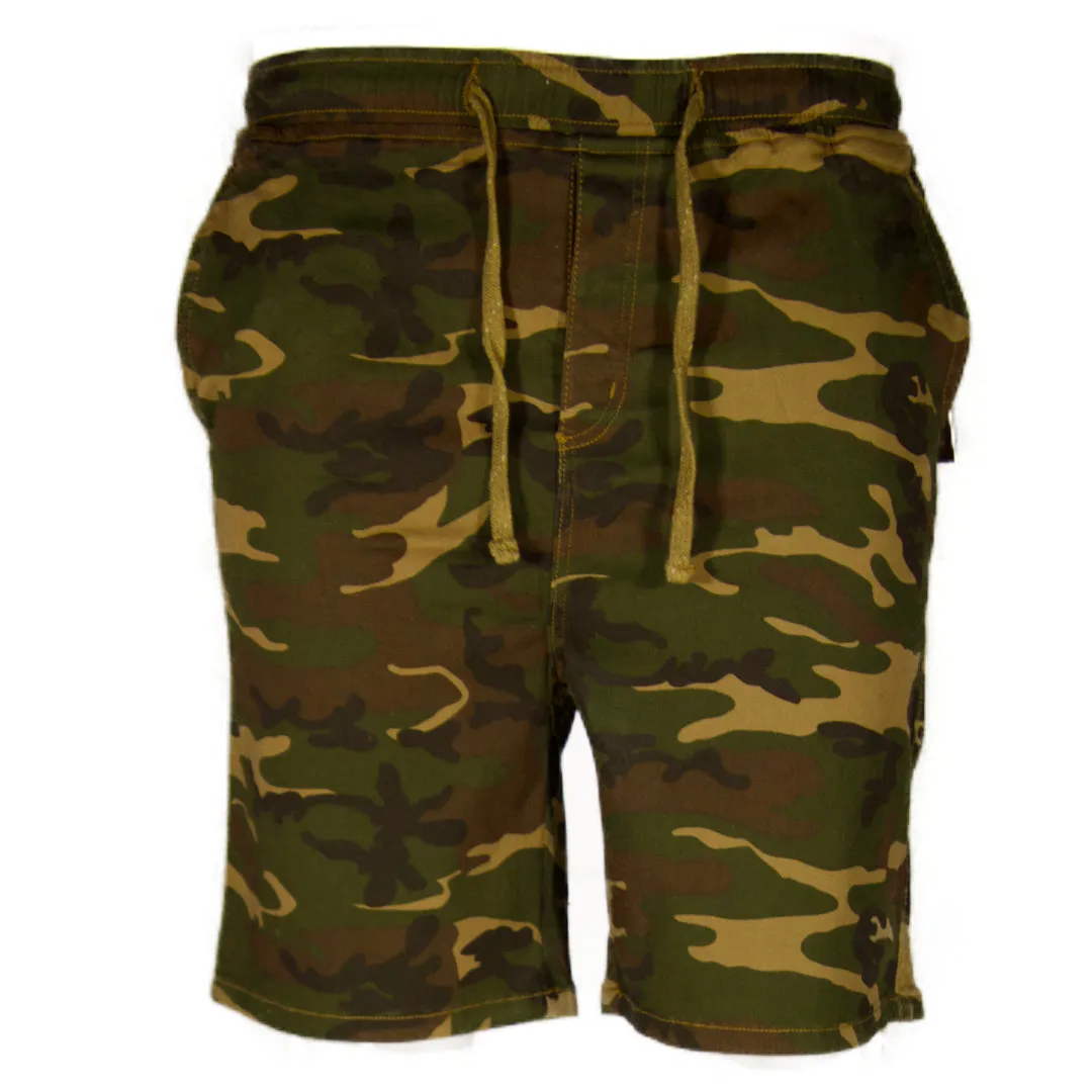 Men's Shorts Relaxed Waist Drawstring Waist Straight Leg Casual Short Pants