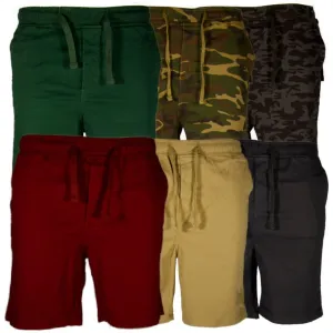 Men's Shorts Relaxed Waist Drawstring Waist Straight Leg Casual Short Pants