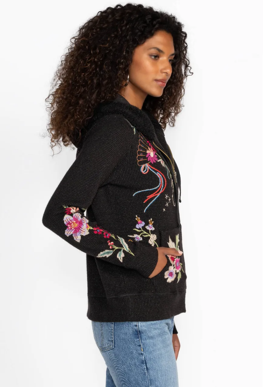 Metallic Thermal Zip Up