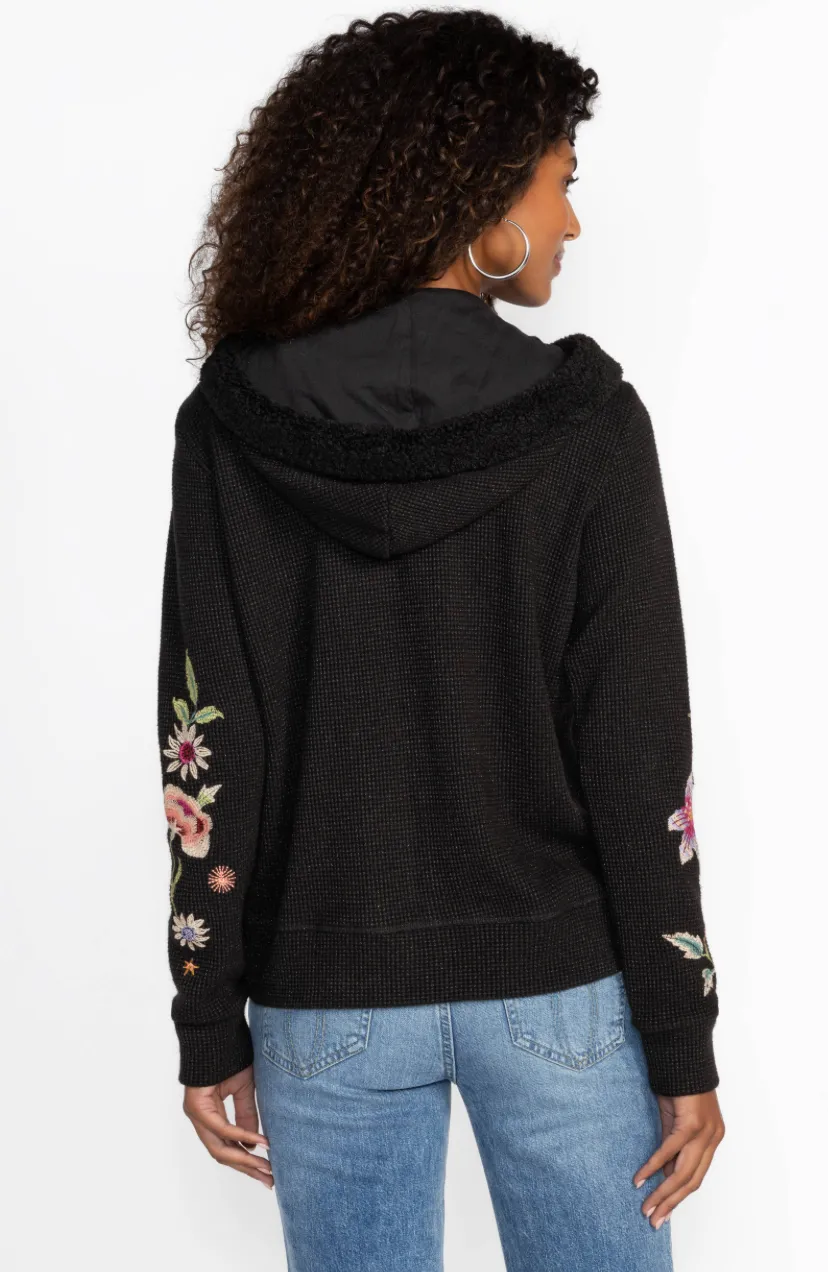 Metallic Thermal Zip Up