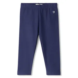 Navy Cozy Baby Leggings