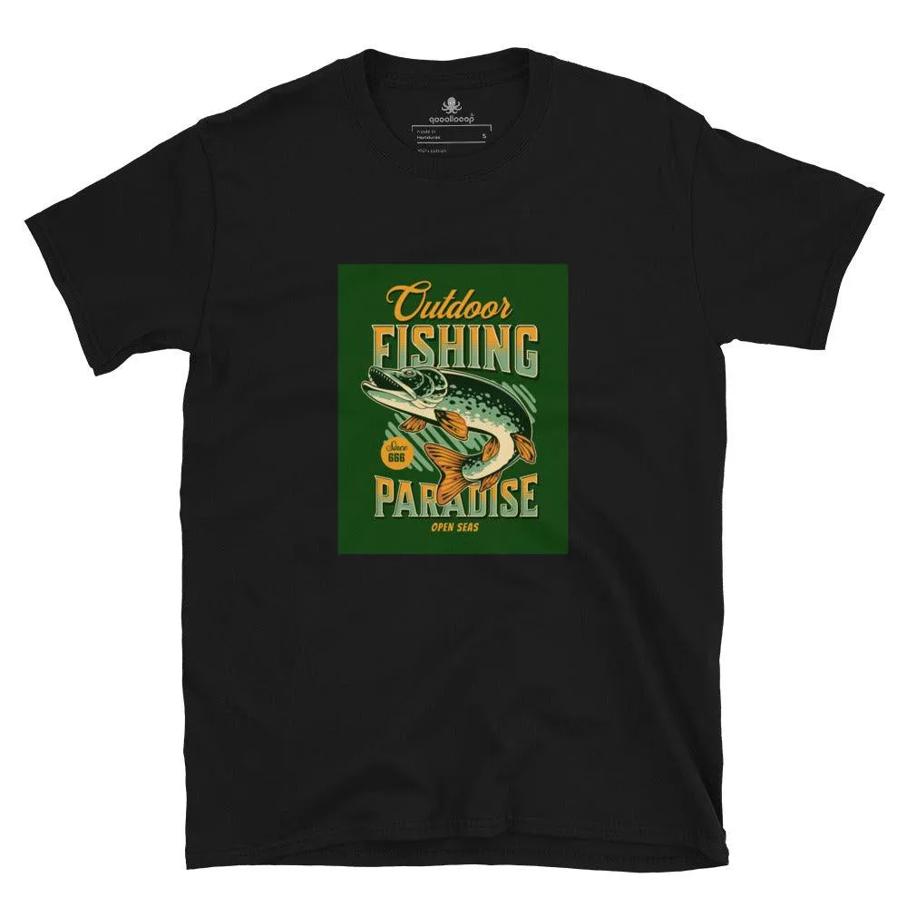 Outdoor Fishing Paradise | Unisex Soft Style T-Shirt