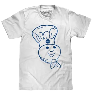 Pillsbury Doughboy Poppin' Fresh T-Shirt - White