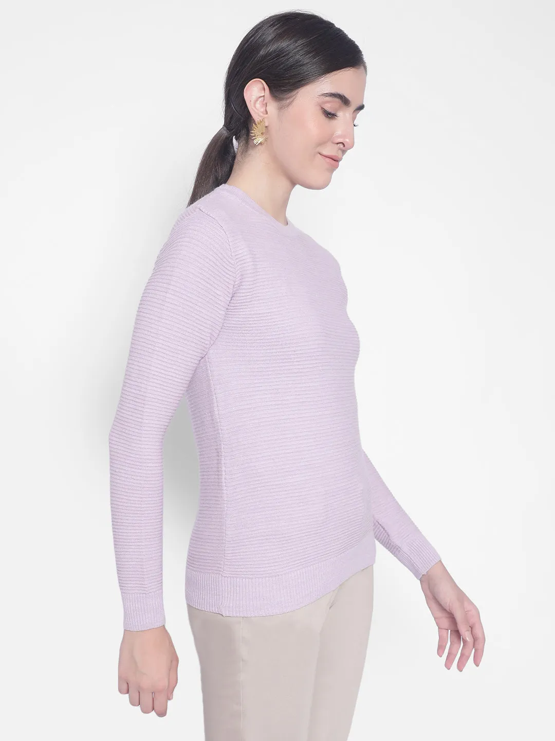 Purple Sweaters