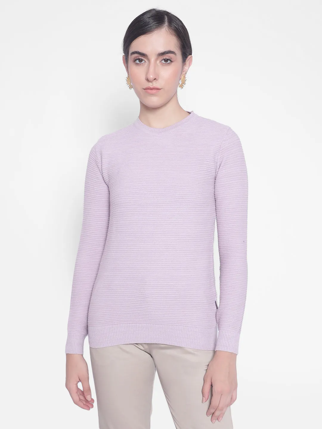 Purple Sweaters