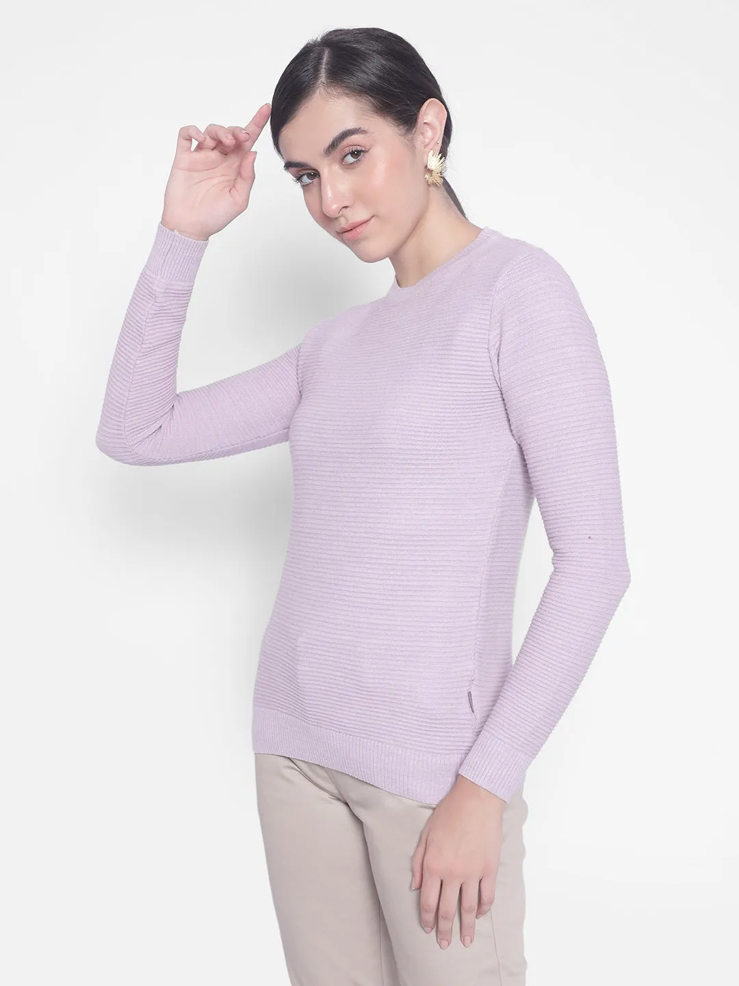 Purple Sweaters