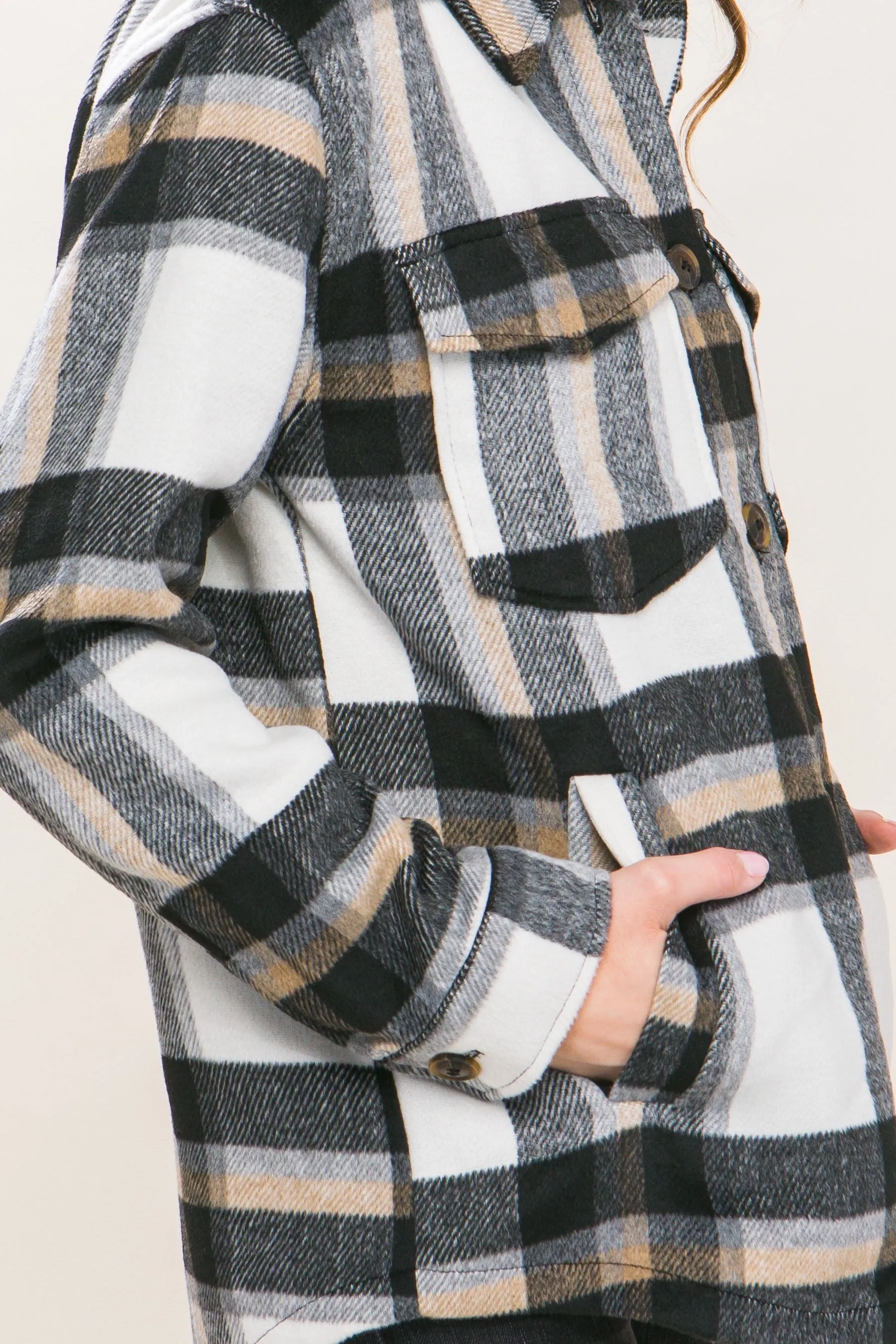 Soft Plaid Shacket