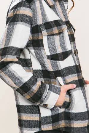 Soft Plaid Shacket