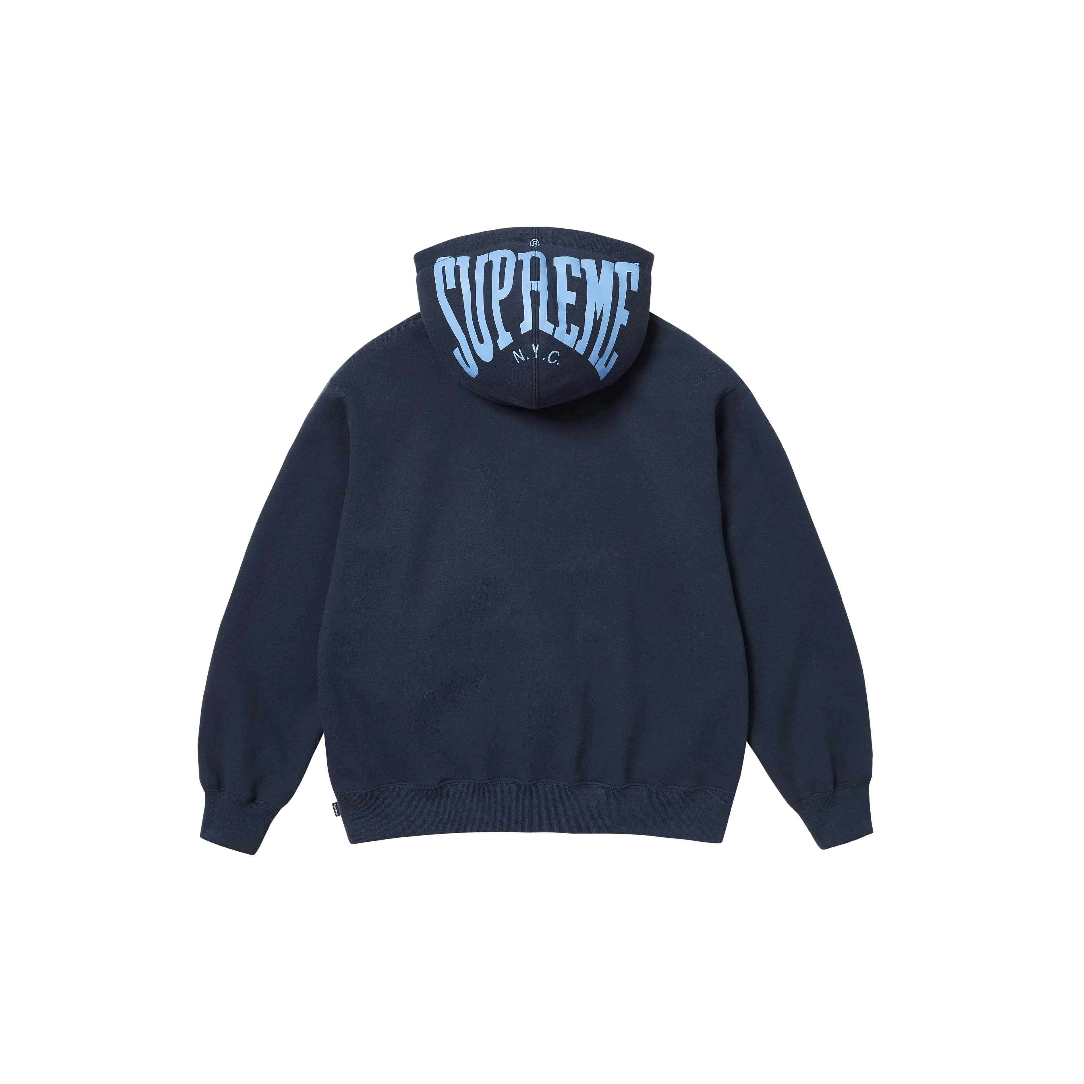 Supreme Warm Up Hooded Sweatshirt SS24 Navy