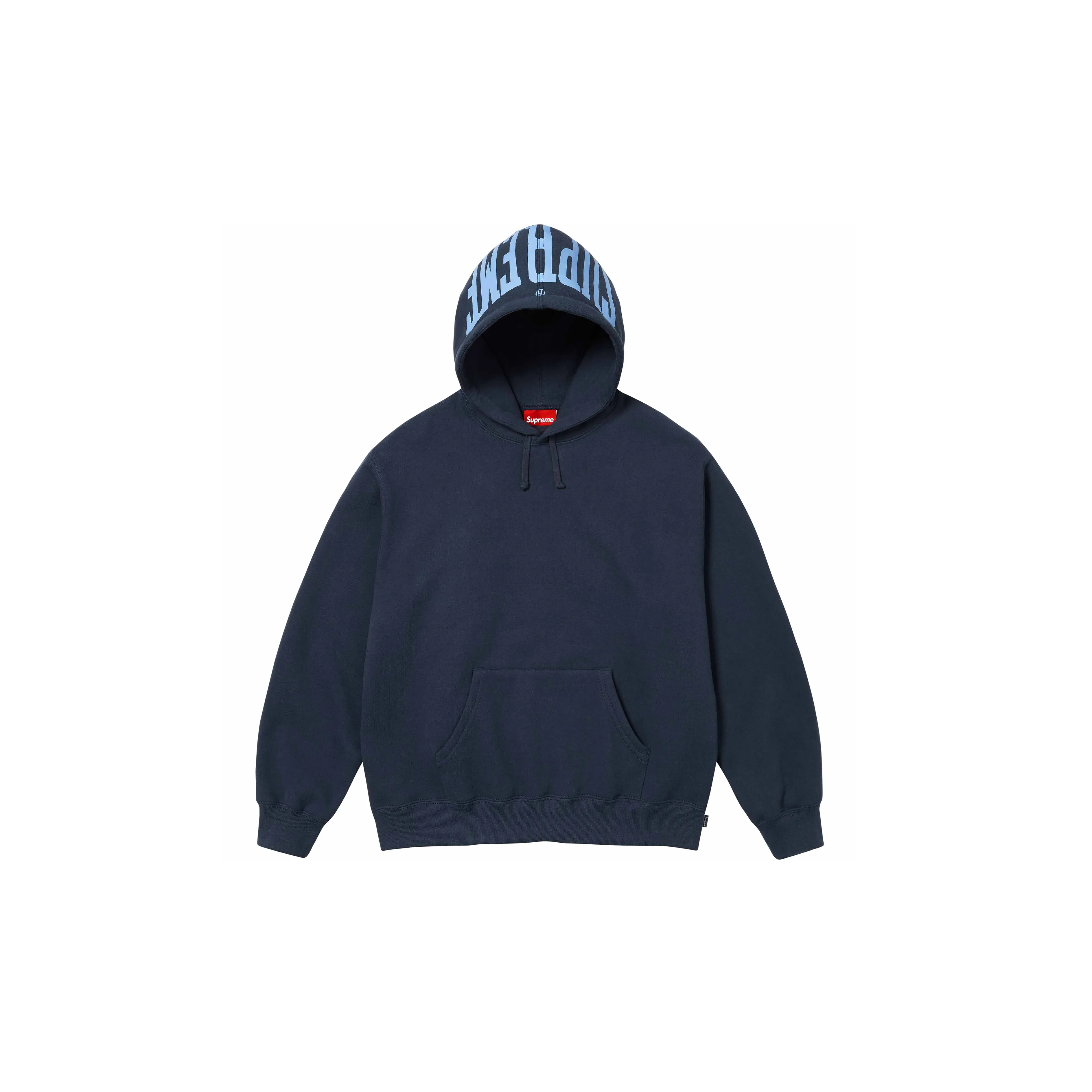 Supreme Warm Up Hooded Sweatshirt SS24 Navy