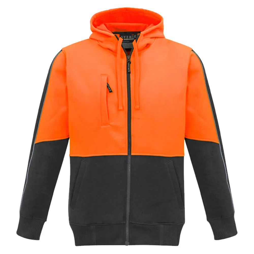 Syzmik ZT485 Unisex Hi Vis Full Zip Hoodie