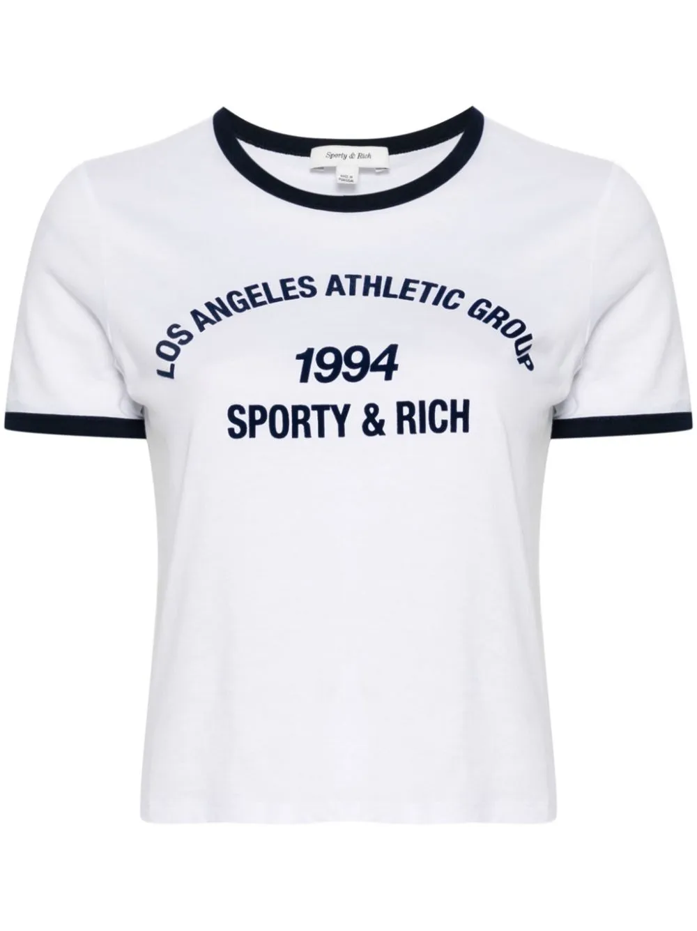 text-print T-shirt