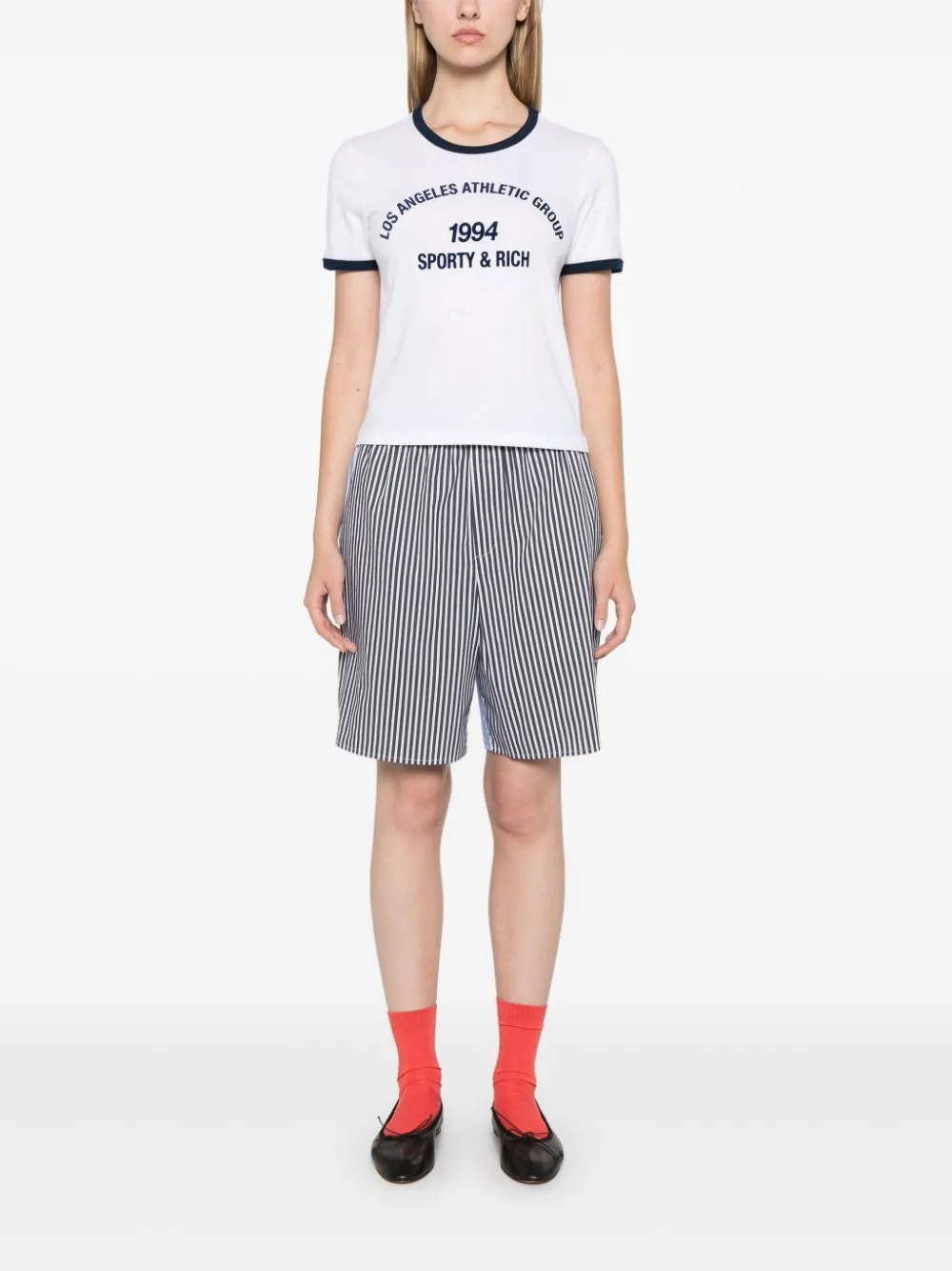 text-print T-shirt