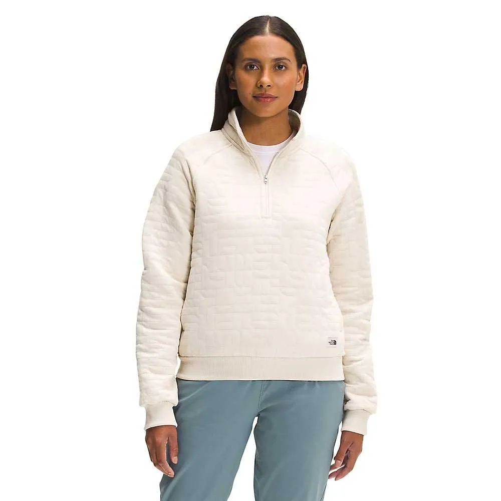 The North Face Women's Longs Peak Quilted 1/4 Zip Jacket
