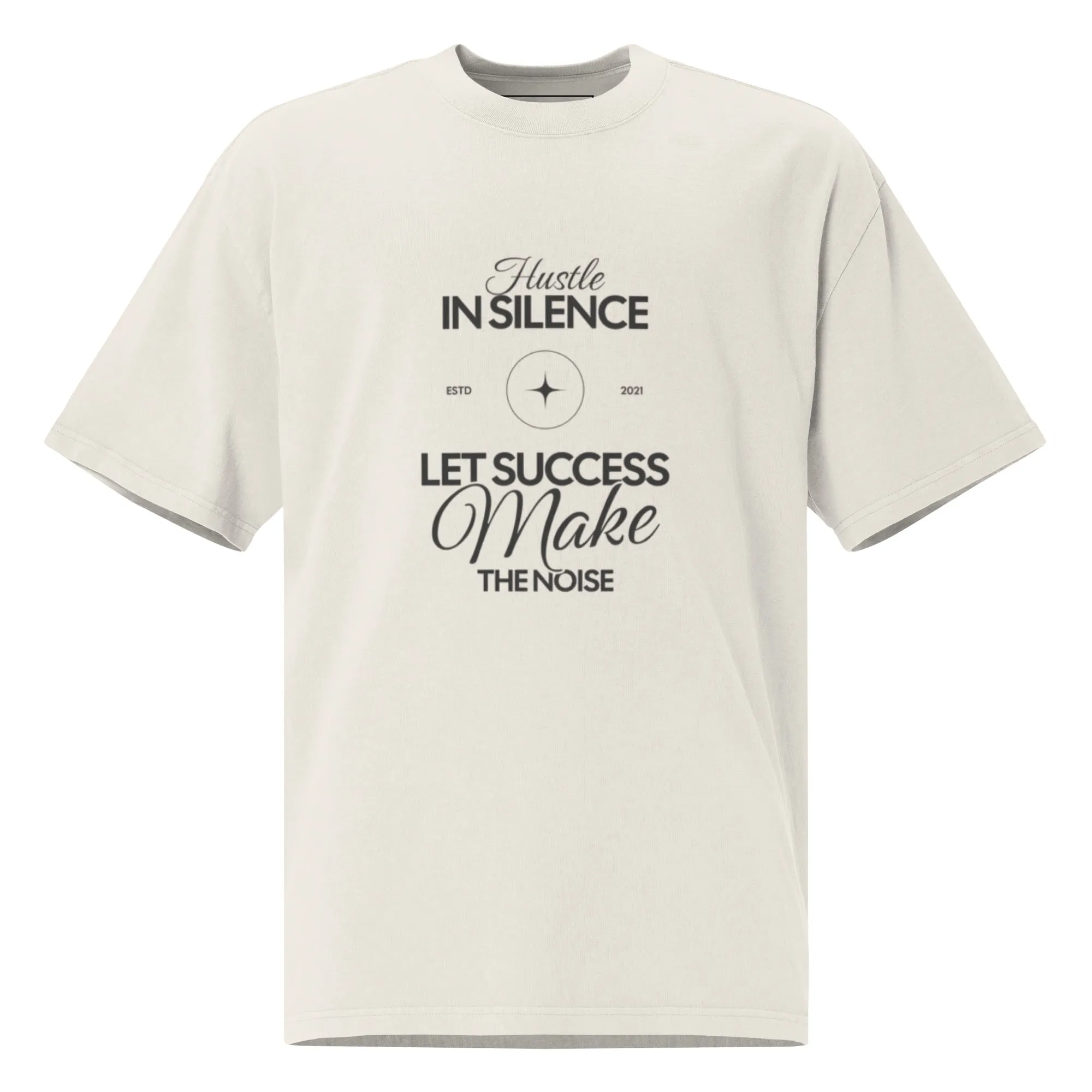 The Quiet Grind Oversized Tee (Unisex)