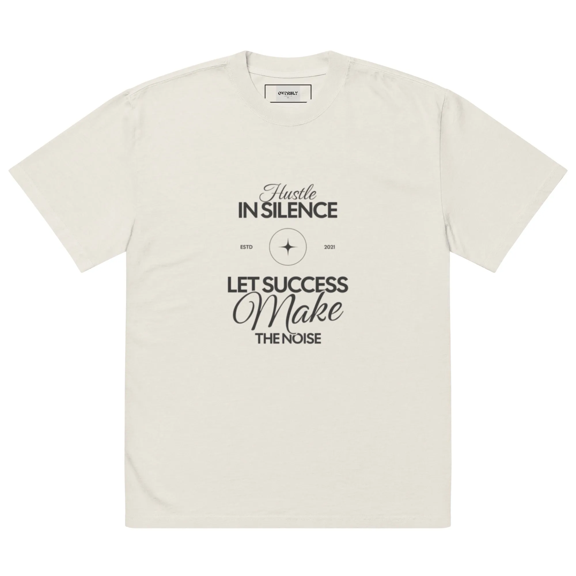 The Quiet Grind Oversized Tee (Unisex)