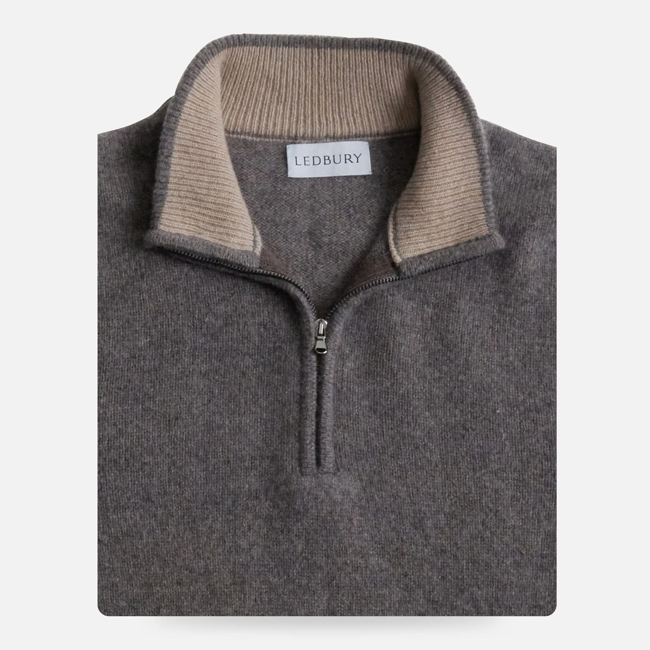 The Seal Heather Ashton Quarter-Zip Sweater