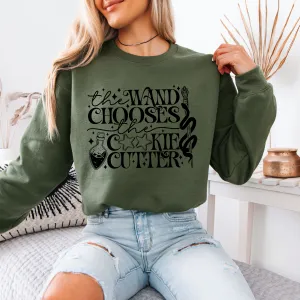 The Wand Chooses [Black Design] - Sweater