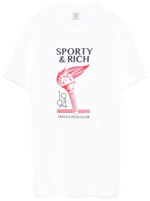 torch-print T-shirt