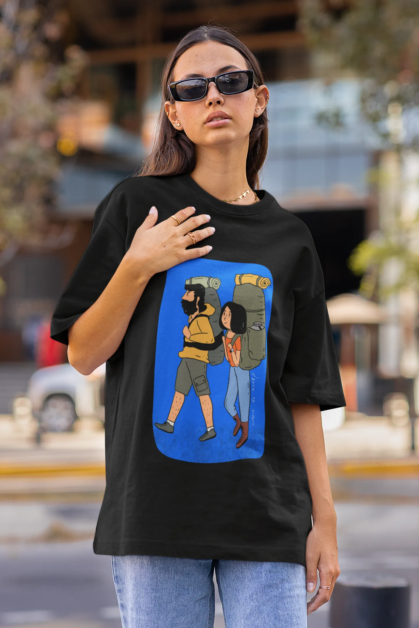 Travel Buddies Oversized T-shirt
