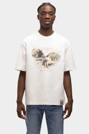 WCFN EAGLE OVERSIZED T-SHIRT WHITE