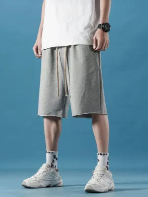 WIDE-LEG COTTON SHORTS