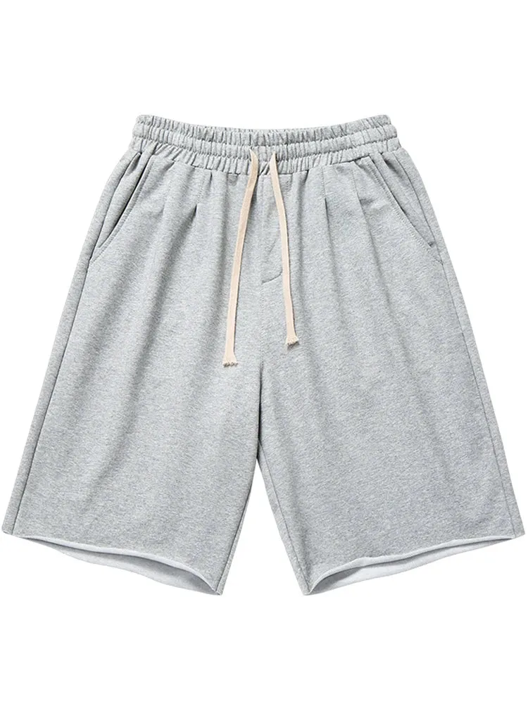 WIDE-LEG COTTON SHORTS
