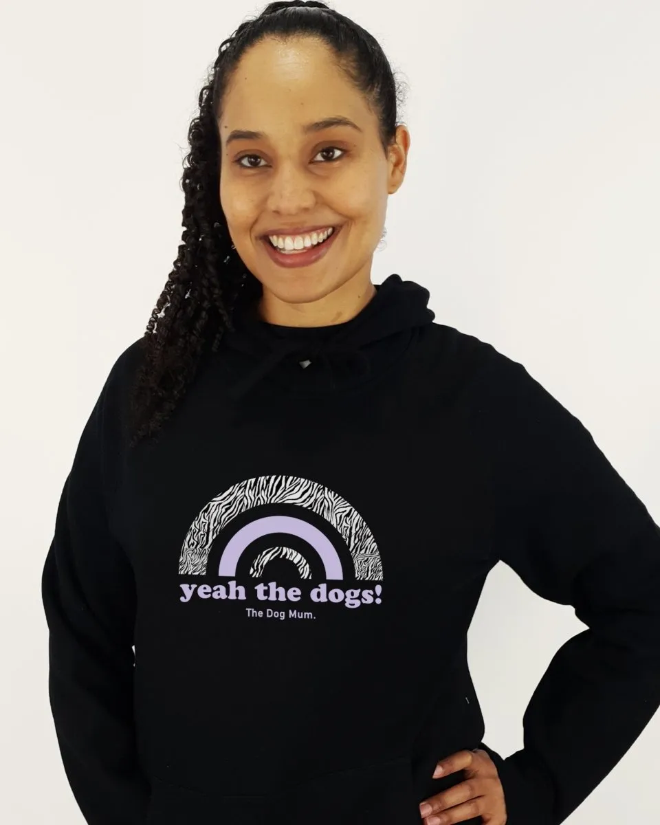 Wild One Zebra: Yeah The Dogs Unisex Hoodie