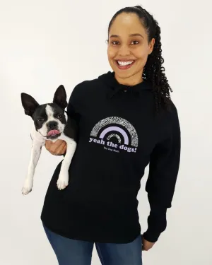 Wild One Zebra: Yeah The Dogs Unisex Hoodie