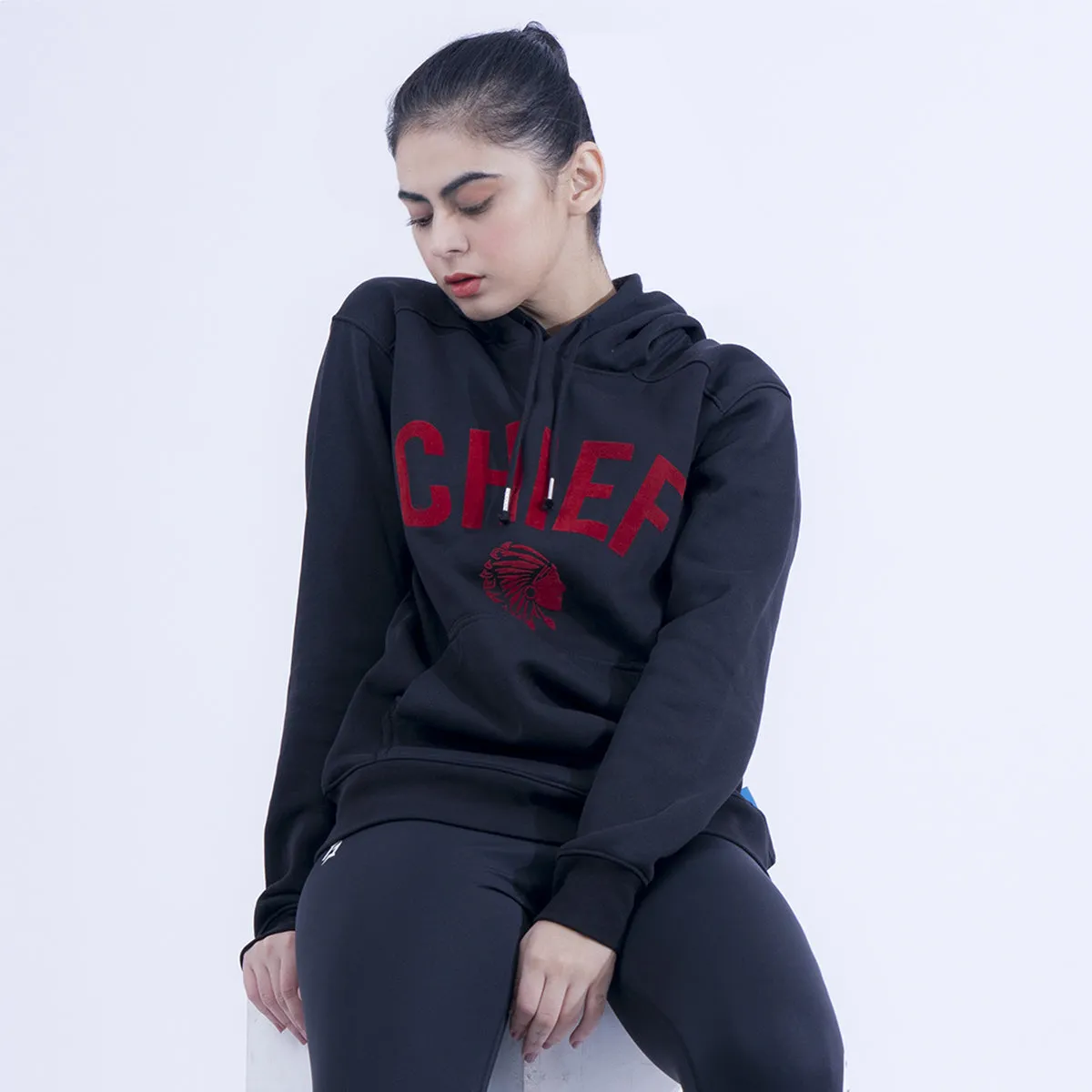 Women Black Hoodie