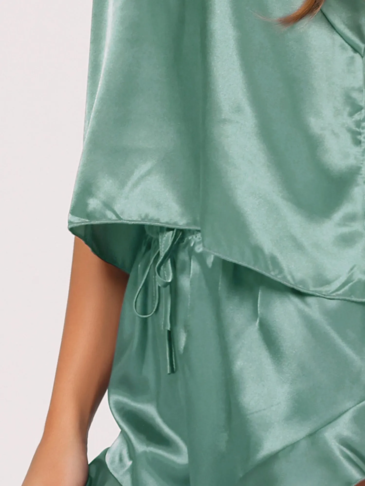 Women's Satin Lingerie Cami Tops Shorts Sleepwear Pajamas Sets
