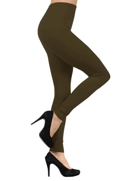 YELETE Seamless Fleece Lined Leggings OS